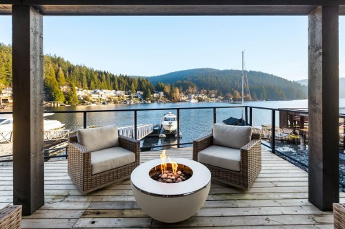 184 Turtlehead Road, Belcarra, BC -  With Body Of Water