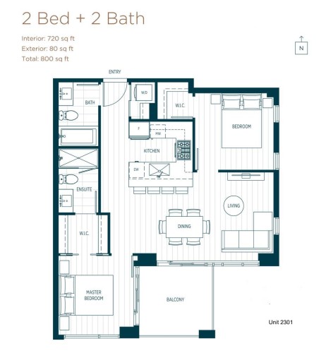 2301-901 Lougheed Highway, Coquitlam, BC 