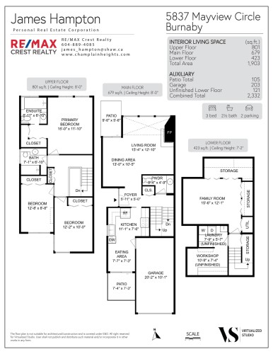 5837 Mayview Circle, Burnaby, BC 