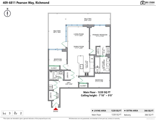 409-6833 Pearson Way, Richmond, BC 