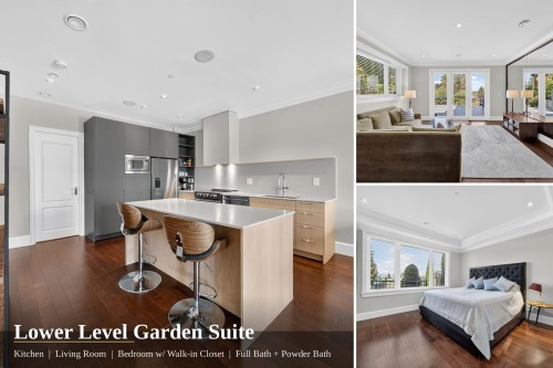 4578 Puget Drive, Vancouver, BC - Indoor Photo Showing Kitchen With Double Sink