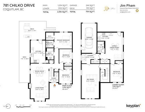 781 Chilko Drive, Coquitlam, BC 