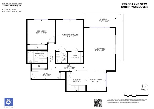 205-330 2Nd Street W, North Vancouver, BC 