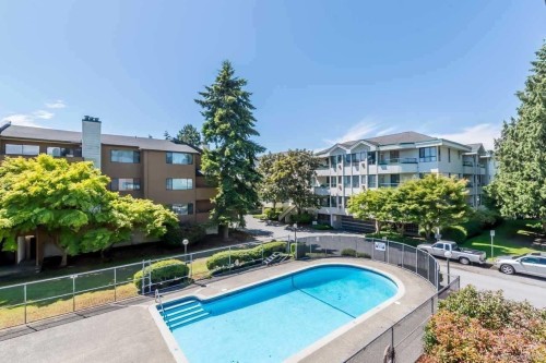254-7293 Moffatt Road, Richmond, BC - Outdoor With In Ground Pool