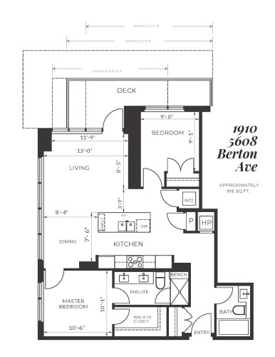 1910-5608 Berton Avenue, Vancouver, BC 