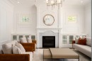 1093 Wolfe Avenue, Vancouver, BC  - Indoor Photo Showing Living Room With Fireplace 