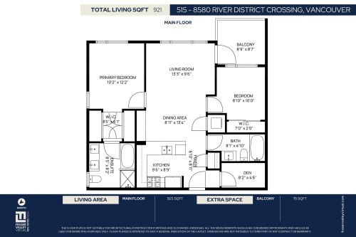 515-8580 River District Crossing, Vancouver, BC 