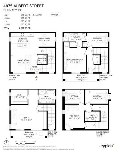 2-4875 Albert Street, Burnaby, BC 