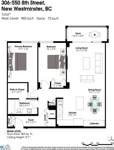 306-550 Eighth Street, New Westminster, BC 