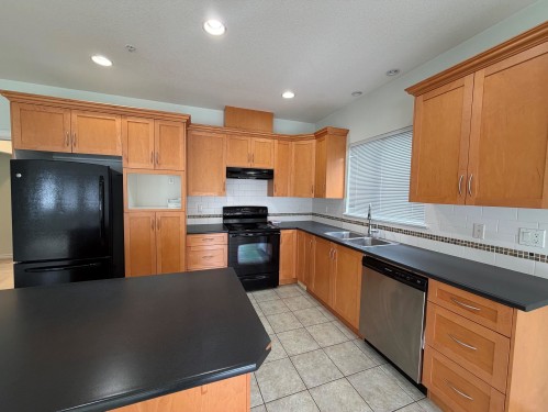 19590 Shingle Bolt Crescent, Pitt Meadows, BC - Indoor Photo Showing Kitchen With Double Sink