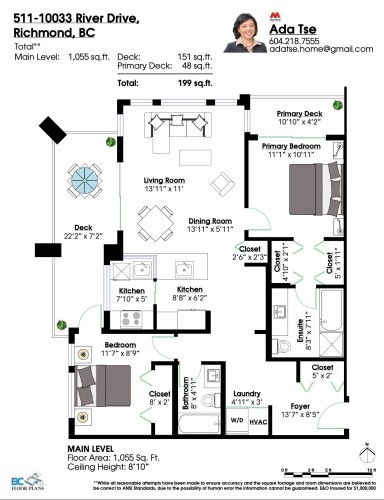 511-10033 River Drive, Richmond, BC 