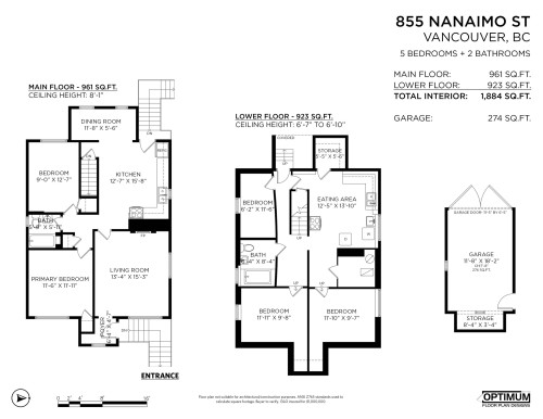 855 Nanaimo Street, Vancouver, BC 