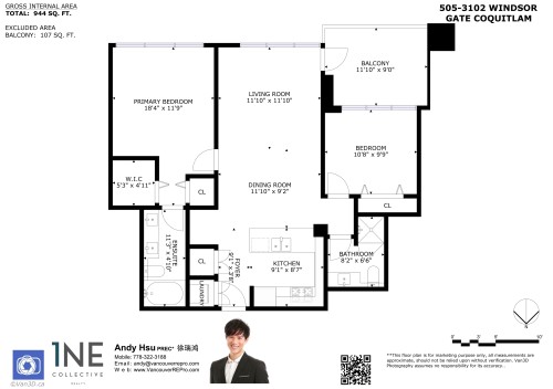 505-3102 Windsor Gate, Coquitlam, BC 