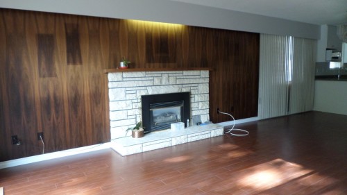 5970 Joyce Street, Vancouver, BC - Indoor Photo Showing Living Room With Fireplace