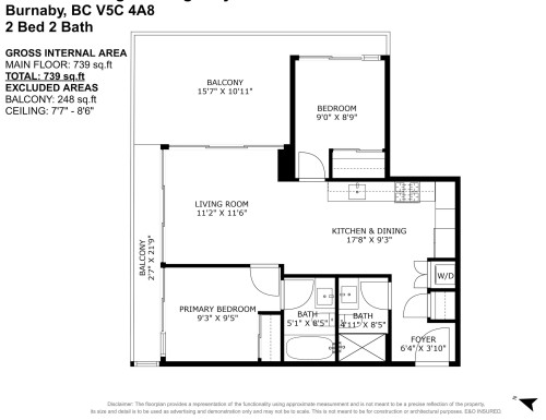 1108-4730 Lougheed Highway, Burnaby, BC 