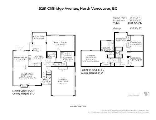 5261 Cliffridge Avenue, North Vancouver, BC 