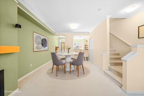 131-9229 University Crescent, Burnaby, BC - Indoor Photo Showing Dining Room