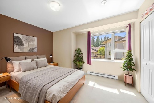 131-9229 University Crescent, Burnaby, BC - Indoor Photo Showing Bedroom