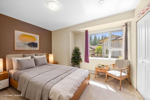 131-9229 University Crescent, Burnaby, BC - Indoor Photo Showing Bedroom
