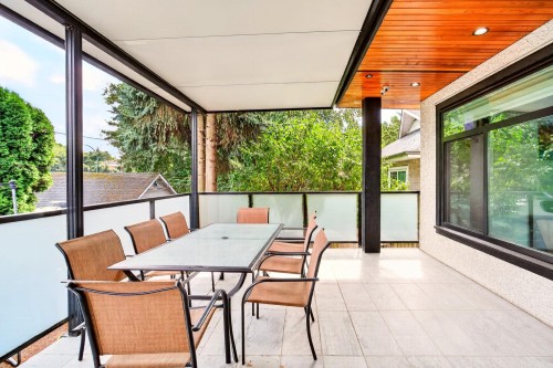 5886 Sherbrooke Street, Vancouver, BC - Outdoor With Deck Patio Veranda With Exterior