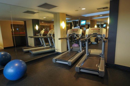 3701-1495 Richards, Vancouver, BC - Indoor Photo Showing Gym Room