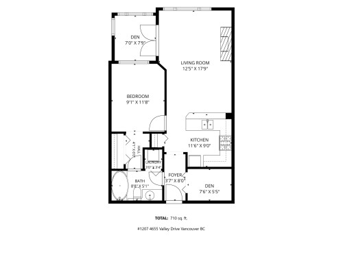 1207-4655 Valley Drive, Vancouver, BC 