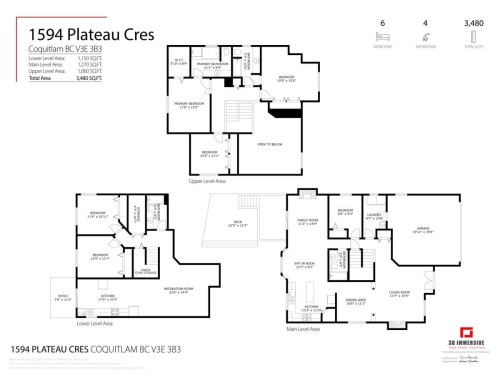 1594 Plateau Crescent, Coquitlam, BC 