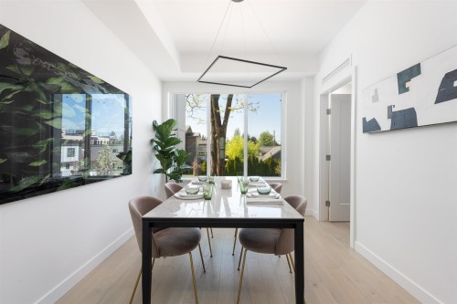 885 33Rd Avenue W, Vancouver, BC - Indoor Photo Showing Dining Room