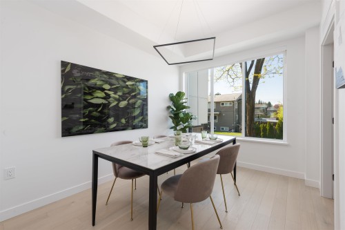 885 33Rd Avenue W, Vancouver, BC - Indoor Photo Showing Dining Room