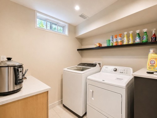 6878 Arlington Street, Vancouver, BC - Indoor Photo Showing Laundry Room