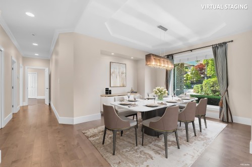1499 Johnson Street, Coquitlam, BC - Indoor Photo Showing Dining Room