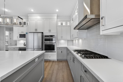 824 Chestnut Street, New Westminster, BC - Indoor Photo Showing Kitchen With Stainless Steel Kitchen With Upgraded Kitchen