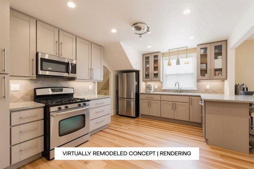 264 Queens Road W, North Vancouver, BC - Indoor Photo Showing Kitchen
