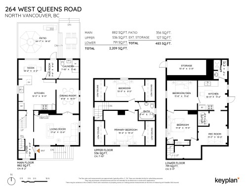 264 Queens Road W, North Vancouver, BC - Outdoor With Deck Patio Veranda