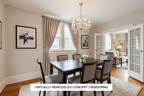 264 Queens Road W, North Vancouver, BC - Indoor Photo Showing Dining Room