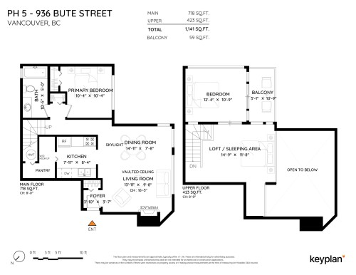 Ph5-936 Bute Street, Vancouver, BC 