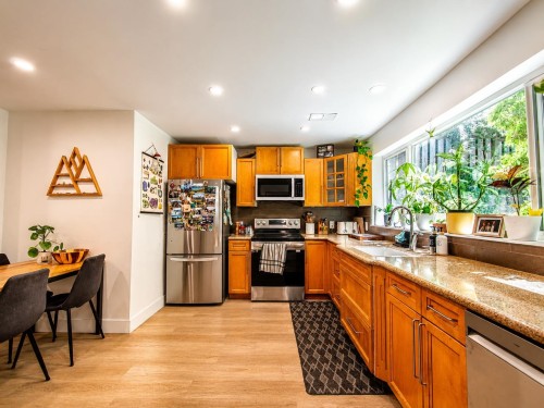 869 Clements Avenue, North Vancouver, BC - Indoor Photo Showing Kitchen