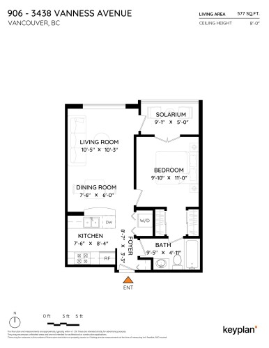 906-3438 Vanness Avenue, Vancouver, BC 