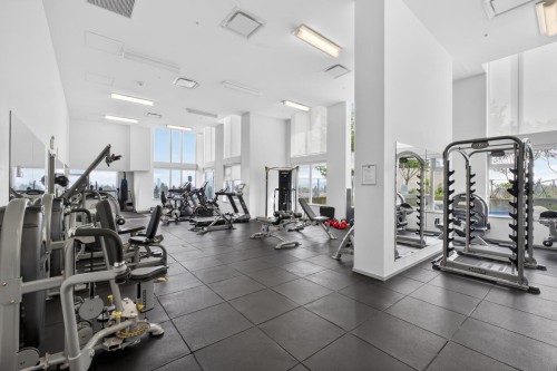 2708-5470 Ormidale St, Vancouver, BC - Indoor Photo Showing Gym Room