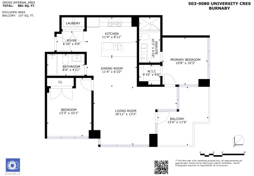 503-9080 University Crescent, Burnaby, BC 