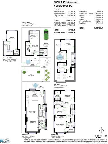 1805 37Th Avenue E, Vancouver, BC 