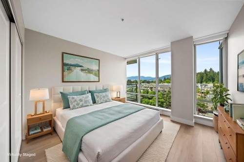 604-12079 Harris Road, Pitt Meadows, BC - Indoor Photo Showing Bedroom