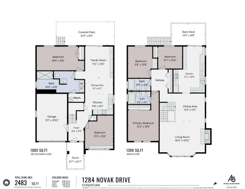 1284 Novak Drive, Coquitlam, BC 