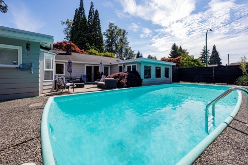 1140 Pinewood Crescent, North Vancouver, BC - Outdoor With In Ground Pool With Deck Patio Veranda