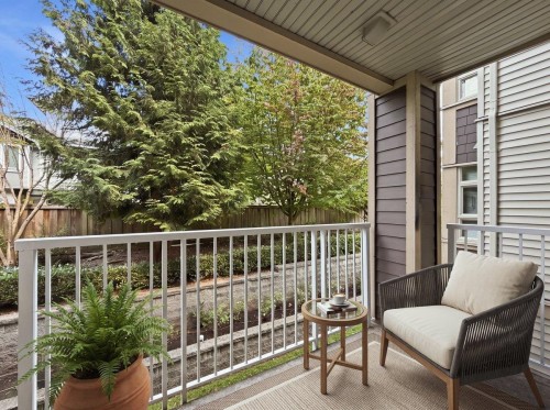 209-7337 Macpherson Avenue, Burnaby, BC - Outdoor With Deck Patio Veranda With Exterior