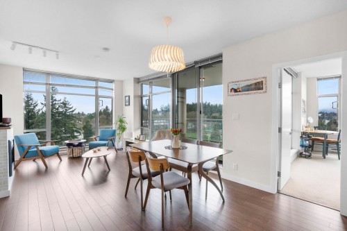 1908-280 Ross Drive, New Westminster, BC - Indoor Photo Showing Dining Room