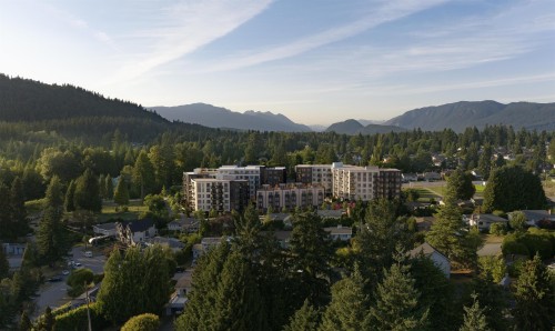 407-592 Harrison Avenue, Coquitlam, BC - Outdoor With View