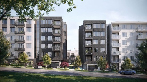 407-592 Harrison Avenue, Coquitlam, BC - Outdoor With Facade