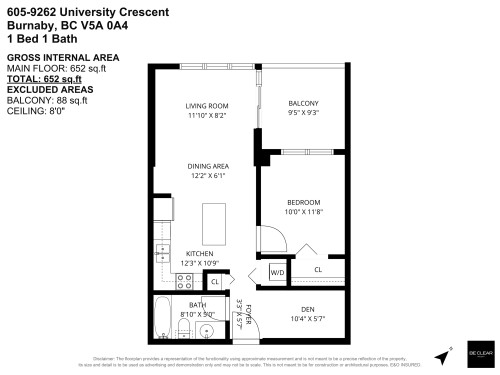605-9262 University Crescent, Burnaby, BC 