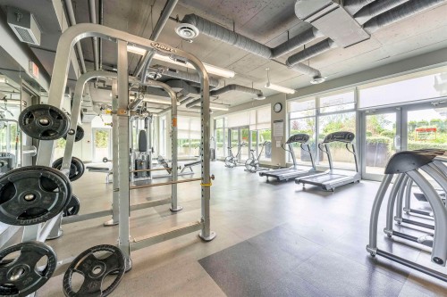 2701-2955 Atlantic Avenue, Coquitlam, BC - Indoor Photo Showing Gym Room